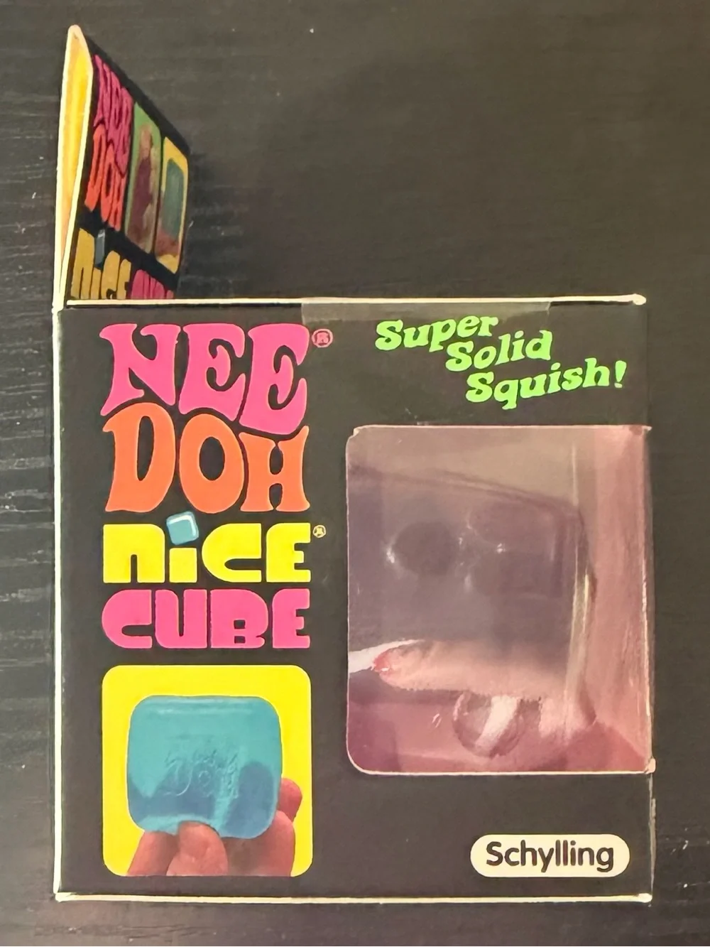 Schylling - Nee Doh Nice Cube Super Solid Squish - Purple - Picture 4 of 6